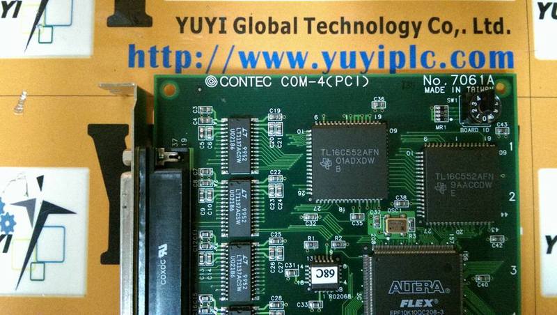 CONTEC COM-4(PCI) 4CH RS-232C COMMUNICATION BOARD - PLC DCS SERVO